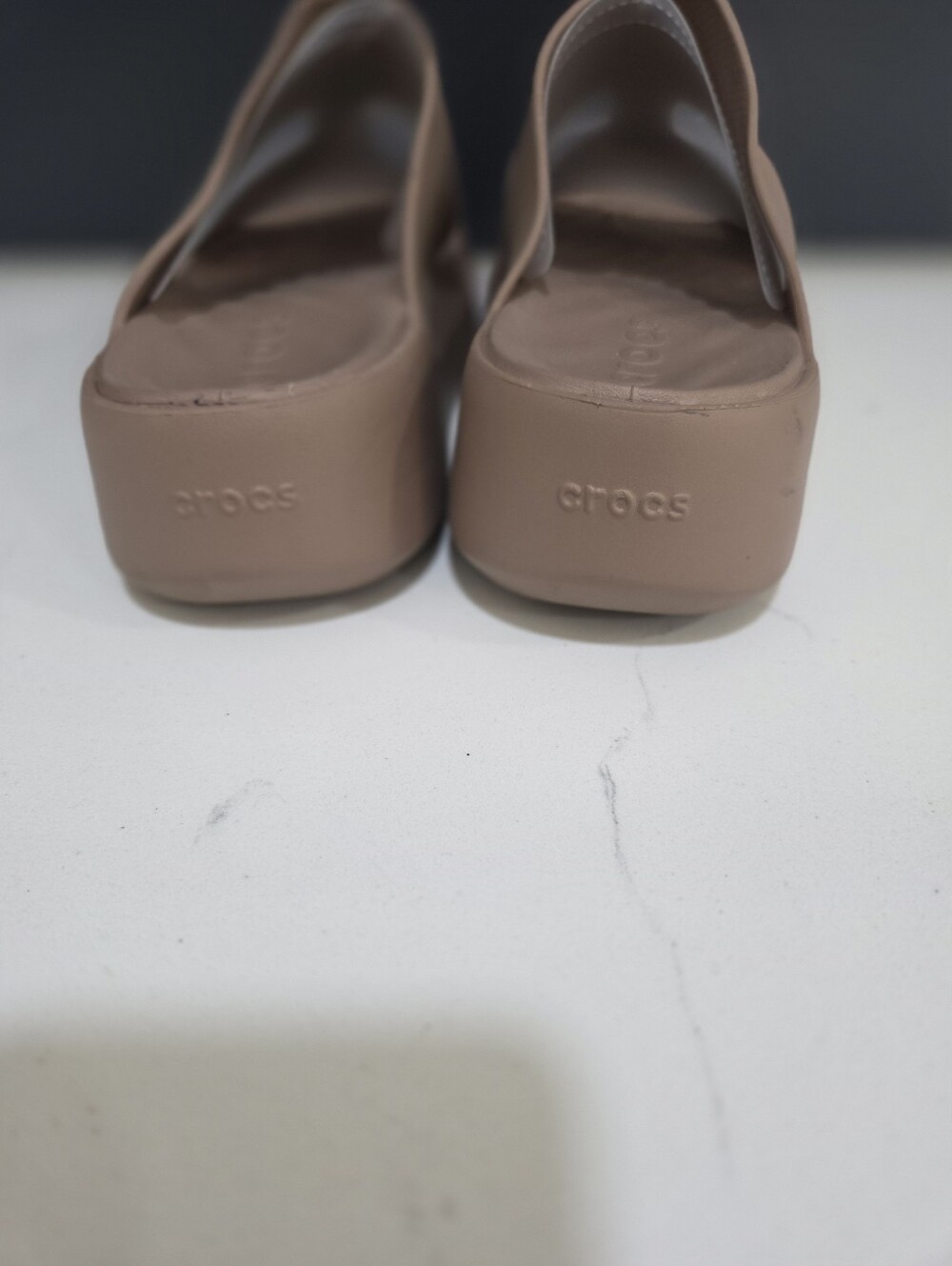 Crocs Women’s Brown Slide Sandals - Picture 2 of 11